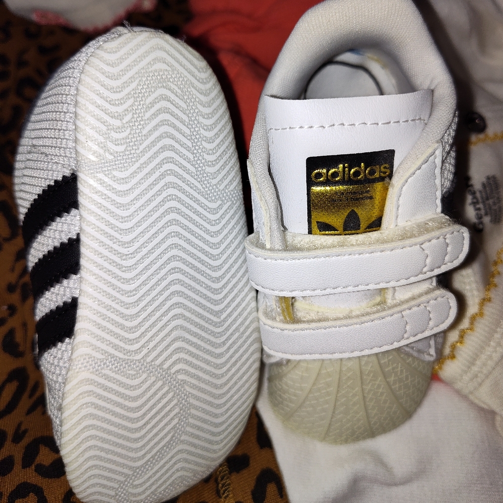 Adidas baby soft bottom shoes